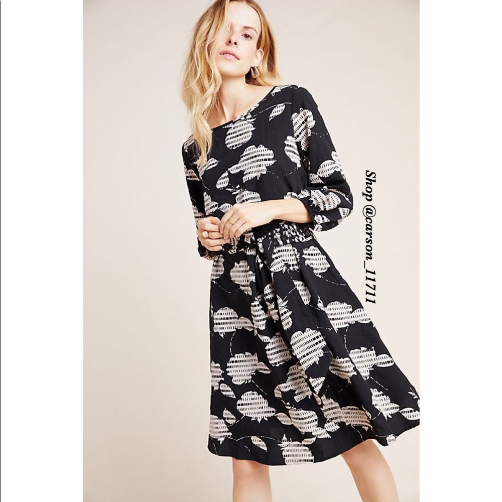 🦄RARE NWT Anthropologie Eden Mini Dress XS - Picture 2 of 15